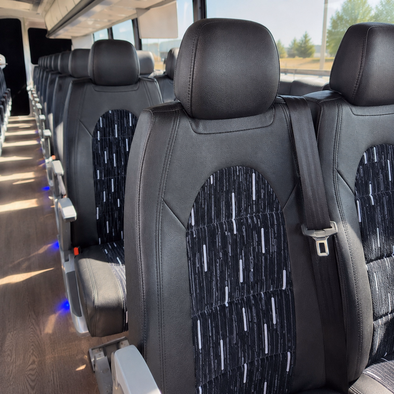 brockton concert transportation onboard seating