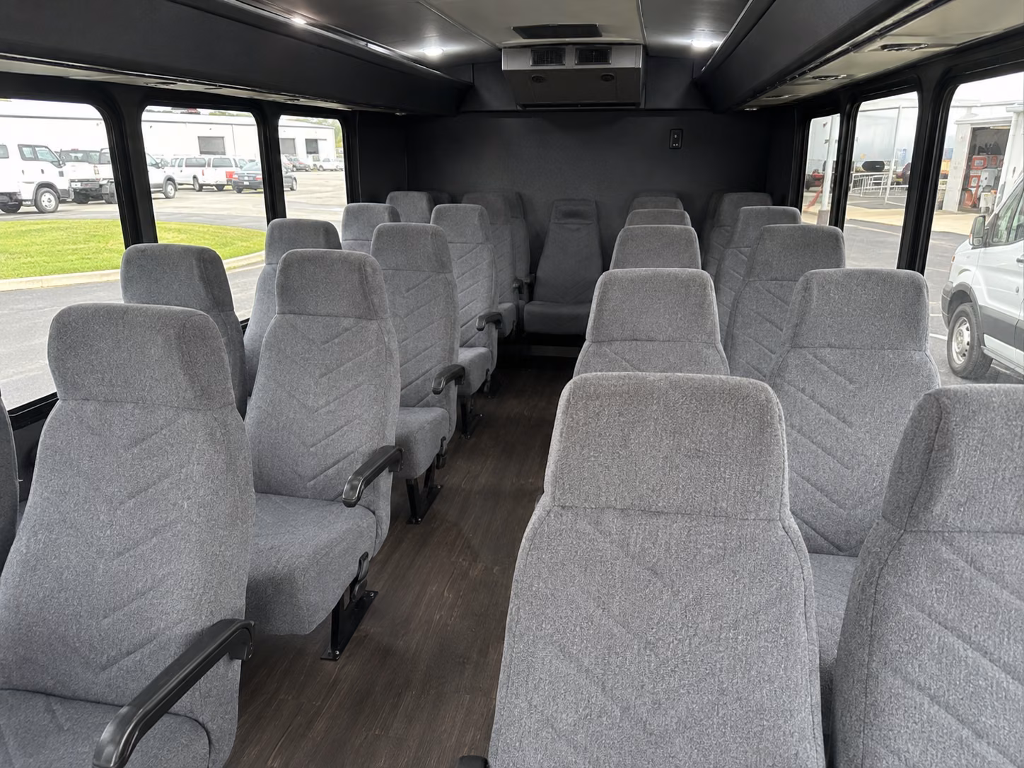 brockton employee transportation onboard seating