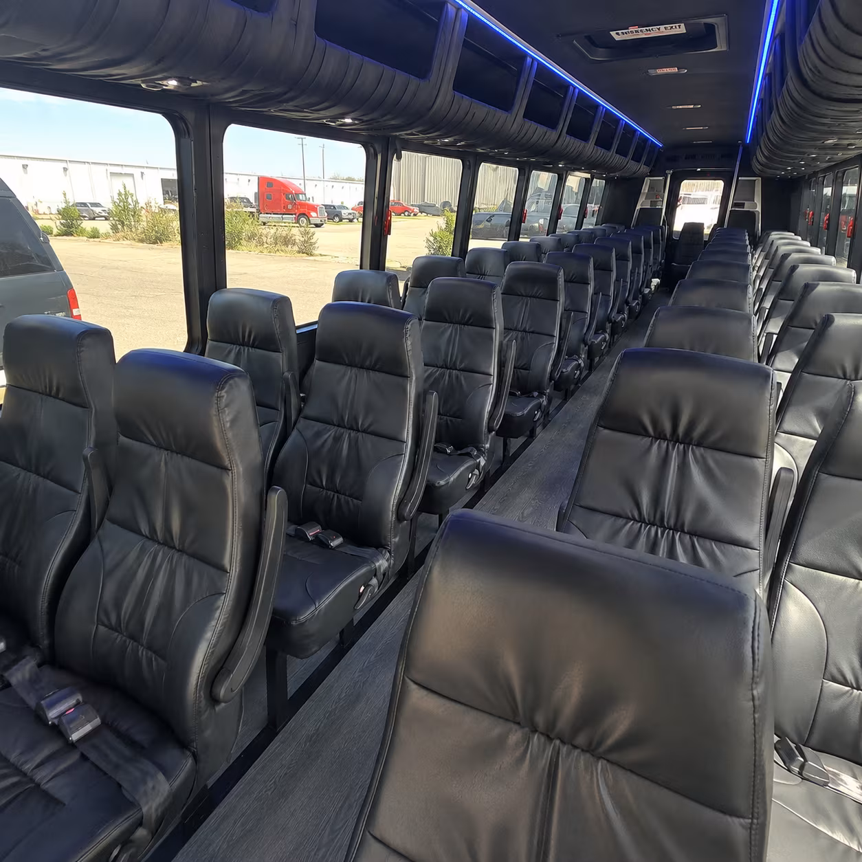 brockton religious group transportation onboard seating