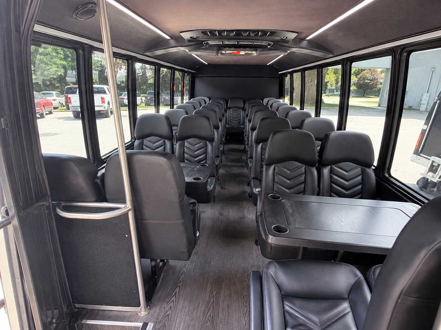 brockton school event transportation onboard seating