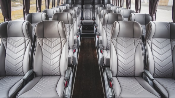 54 passenger charter bus interior fall river