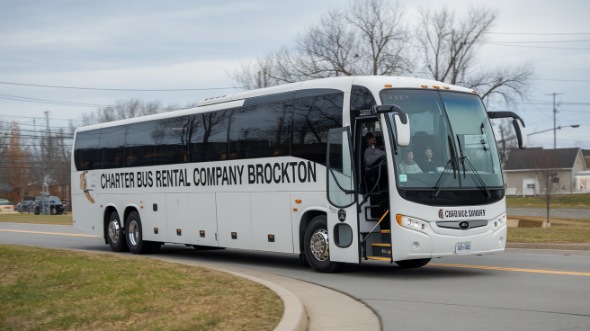 brockton charter bus