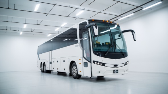 new bedford 56 passenger charter bus